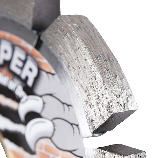 Delta Diamond Ripper Premium 4 Inch Tuck Point Diamond Blade, 3/8" Width, for Mortar Removal (4" X .375)