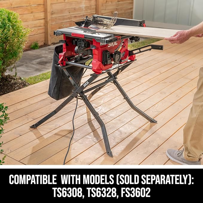 SKIL Compact Workbench with Folding Stand, compatible with models TS6308, TS6328, FS3602, SRS0001 - SBT0011