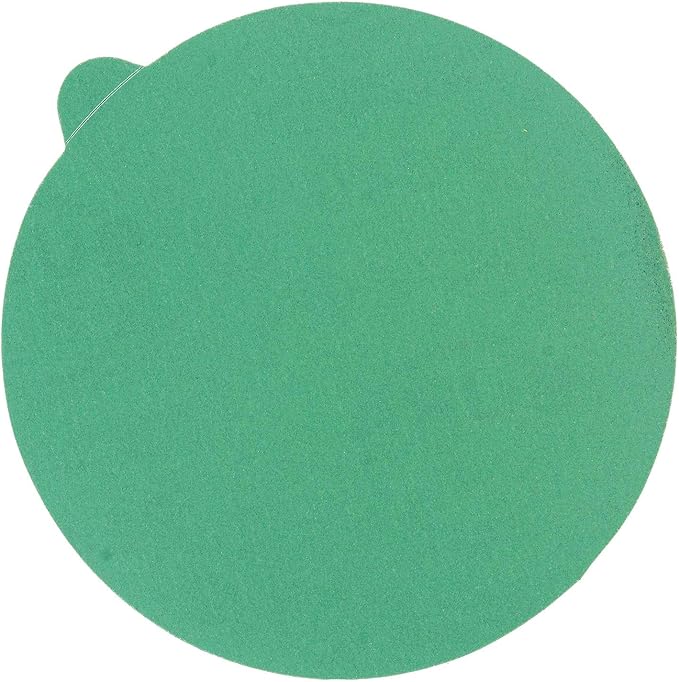 Dura-Gold Premium 5" Green Film PSA Sanding Discs - 240 Grit (Box of 50) - Film Back Self Adhesive Stickyback Sandpaper Discs for DA Sanders, Fast Cut Abrasive - Sand Automotive Paint Woodworking Wood