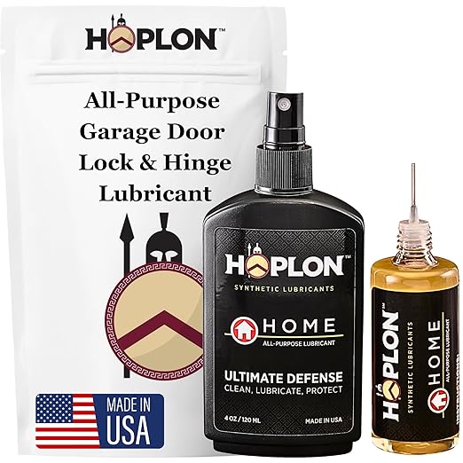 HOPLON Home Precision Lubricant Solution ??100% Synthetic Oil for Serious DIYers ??Instantly Silences Squeaks, Hinges, Garage & Sliding Doors ??Low-Odor, Long-Lasting with Sprayer & Precision Needle