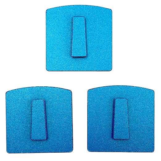 EDiamondTools Scanmaskin Diamond Grinding Discs, Set of 3, Crushed Chip PCDs
