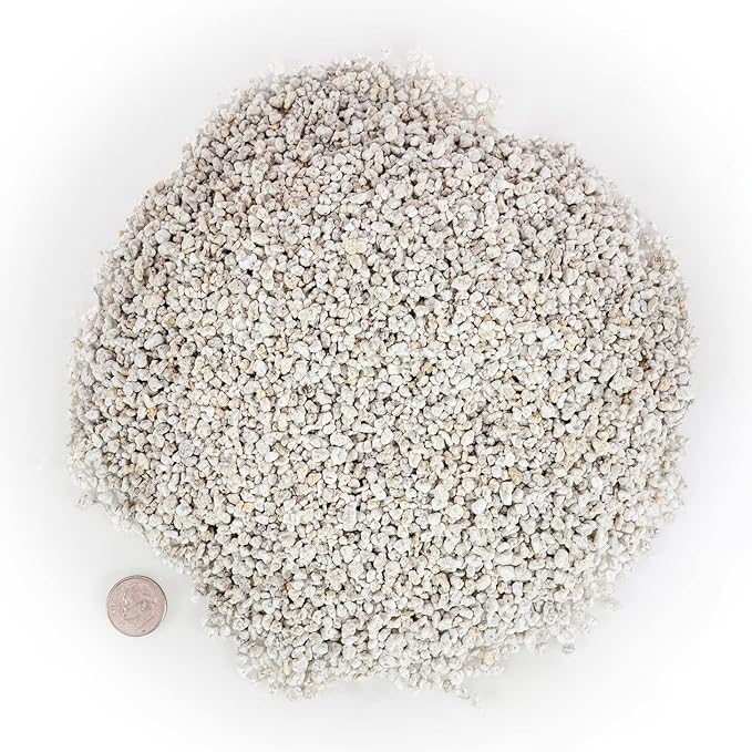 Gardenera Organic Perlite ??Medium/Fine Grade Horticultural Soil Amendment for Indoor & Outdoor Container Plants for Drainage Management and Enhanced Growth (2 Quart)