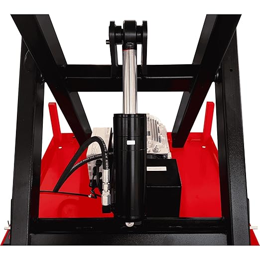 PAKE Electric Hydraulic Scissor Lift Table, 2,200 lb. Capacity, 48" x 36" Platform, 36.25" Lifting Height
