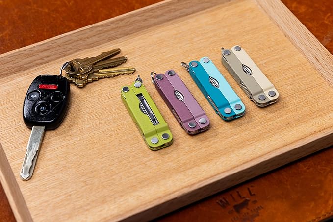 LEATHERMAN, Micra, Keychain Multi-tool with Grooming Tools, Mini Pocketknife for Everyday Carry (EDC), Hobbies & Outdoors, Built in the USA, Mojito