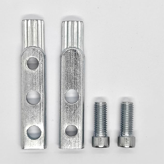 2 sets of pipeline maintenance extraction tools, suitable for 1/2" to 1" broken threads, disassembly and maintenance kit (silver)