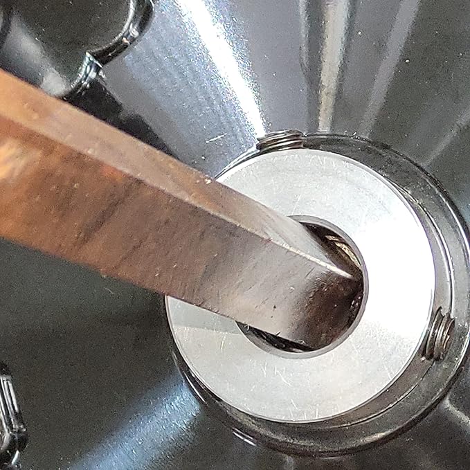 OD 6" Ultimate Handwheel for 1" Shaft or Smaller, Fit All Shafts 1" or Under ??Easy Install with Set Screw & M10 Revolving Handle, Table Saw Band Saw Milling Lathe Drill Press Tailstock Replacement
