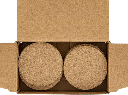 Dura-Gold Premium 2" Gold Hook & Loop Sanding Discs - 80 Grit (Box of 30) - High-Performance Extra Coarse Cut Abrasive Sandpaper Discs - for DA Sanders Drill, Sand Automotive Paint, Woodworking Wood