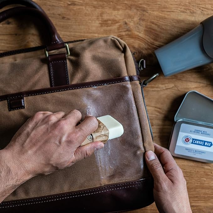 Cobbler's Choice Canvas Wax - Protects Textiles from Wind, Water, and the Elements!