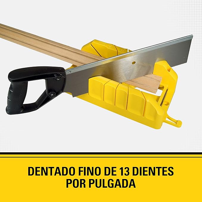 STANLEY Hand Saw with Mitre Box, 12-Inch (19-800)
