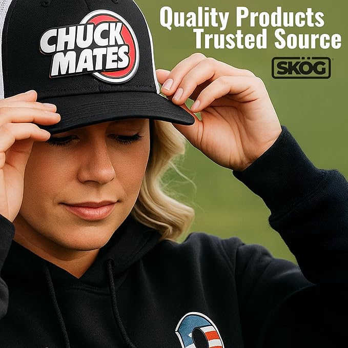 SK횜G Chuck Mates Platinum (2 Pack) Quick-Connect with Patented RatchetSeal Technology for Tire Inflators Open-Type