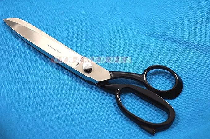 Premium Professional 10-Inch Heavy Duty Fabric Scissors ??Industrial Strength Stainless Steel Tailor Shears for Leather, Sewing, Dressmaking, Home, Office, and Artistic Use