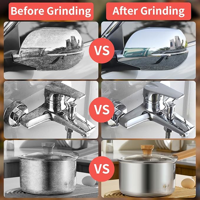 320 Grit Sanding Sponge Set, Sanding Sponges for Wood, Wet Dry Ultra Fine Sandings Pad for Automobile Wood Furniture Metal Drywall Polishing