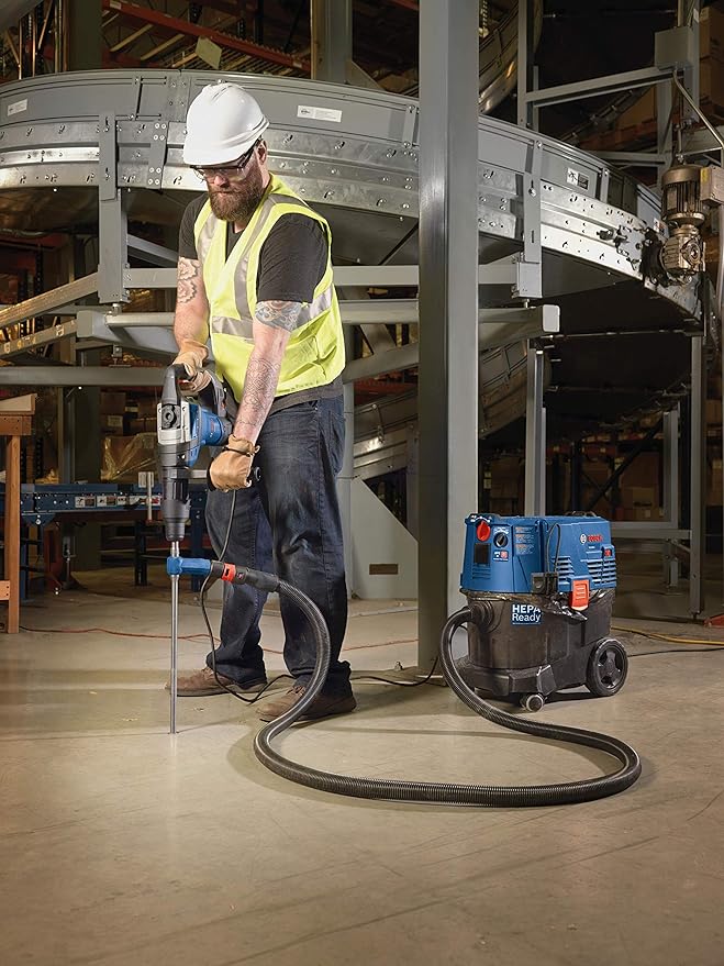 Bosch DH507 12-Pound 10-Amp Variable Speed SDS-Max Demolition Hammer, Blue