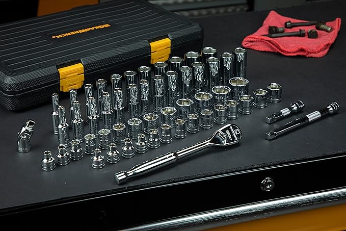 GEARWRENCH56 Pc. 3/8" Drive 6 Pt. 120XP Mechanics Tool Set, Standard & Deep, SAE/Metric - 80550P (Pack of 3)
