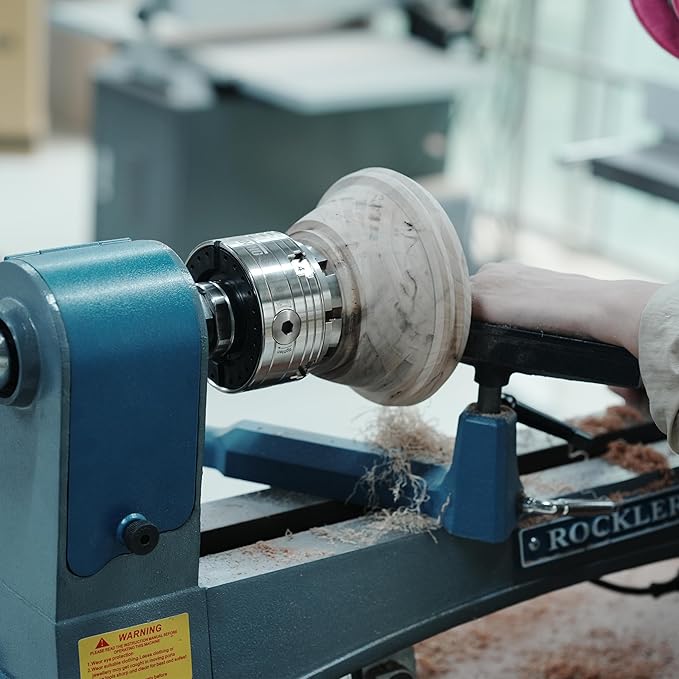 BMT-JS70N 70mm Dovetail Jaws for Woodturning Lathe Chucks, Extended and reverse dovetails handle both bowls and spindle workpieces, Compatible with Super NOVA 2, G3.