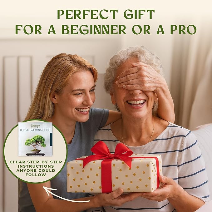 DIY Bonsai Tree Kit for Beginners ??5X Unique Japanese Bonzai Trees | Complete Indoor Bonsai Starter Kit for Growing Bonsai Plants with Tools & Planters ??DIY Gardening Gifts for Women & Men
