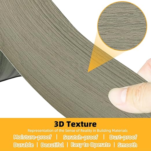 GSCIT Club Wood Grain Repair Tape, 15.7 inch X 25ft Self Adhesive Silver Walnut Grain Repair Patch for Tables, Chairs, Baseboards, Doors, Windows, Floors, Handicraft DIY.