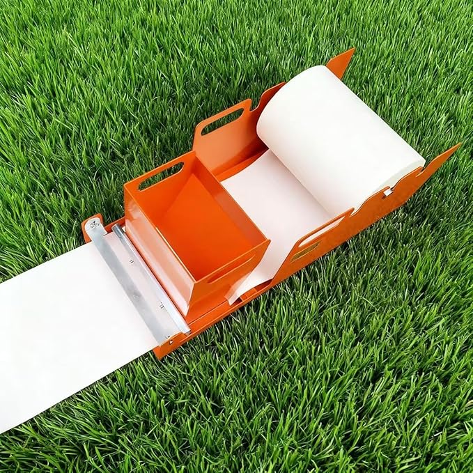 Artificial Turf Installation Tool Glue Applicator Glue Spreader for Spreading Glue on Turf Seam Tape (orange)