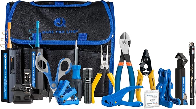Jonard Tools TK-151 Fiber Prep Kit w/VFL and Fiber Cleaver+