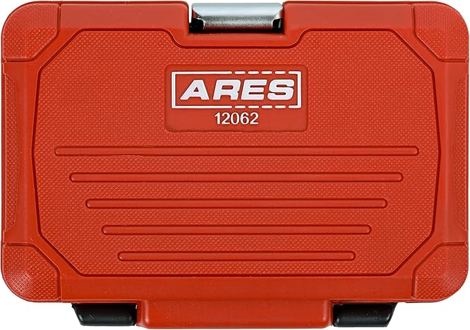 ARES 12062-4-Piece Axle Nut Socket Set - 30mm, 32mm, 34mm, and 36mm Axle Nut Sockets - 12 Point Sockets - Extra Deep 1/2-Inch Drive Impact Socket for Easy Removal of Axle Shaft Nuts