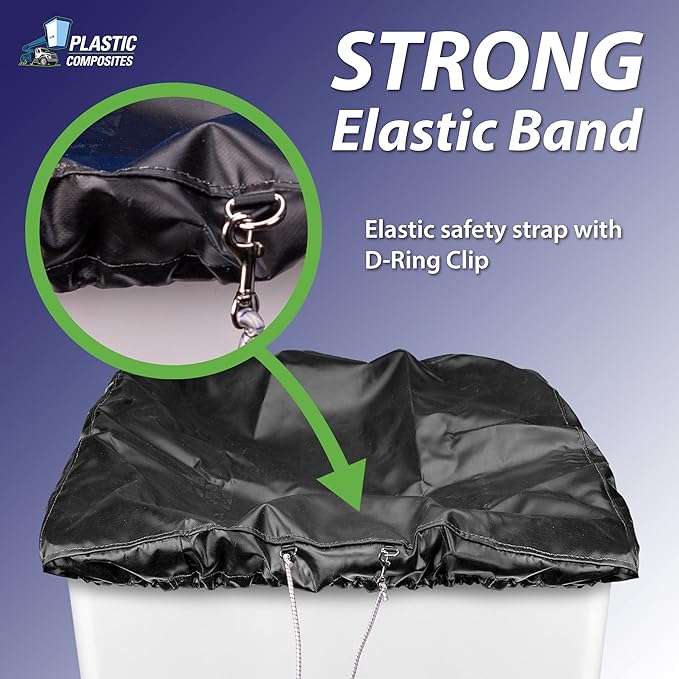 Bucket Truck Parts Economy Line Elastic Banded Bucket Cover, Fits 1.5 Man Bucket 28"x34" Edge to Edge