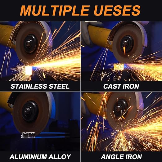 208 Pack Cut Off Wheels - 4 1/2 Inch Metal and Stainless Steel Cutting Wheel for Angle Grinder Ultra Thin Cut-Off Wheel Cutting Disc