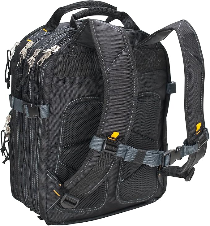 Custom Leathercraft1132 75-Pocket Tool Backpack