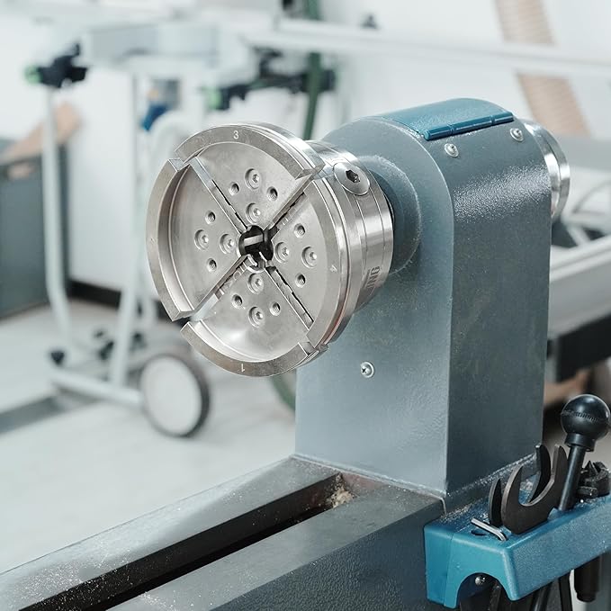 Large 130mm Dovetail Jaws for Woodturning Lathe Chucks, with smooth inside and outside for holding large workpieces, Compatible with Super NOVA 2, G3.
