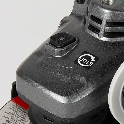 Metabo HPT 36V MultiVolt??Cordless 5-Inch Angle Grinder, Variable Speed, Slide Switch, Tool Only - No Battery, G3613DVEQ6