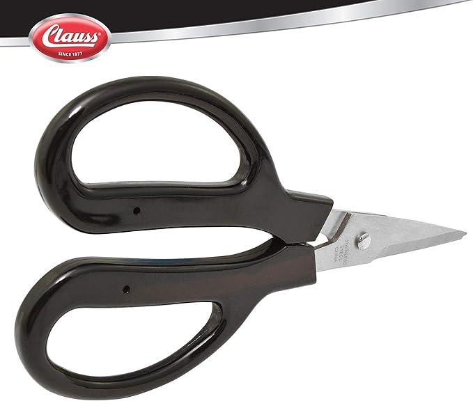 Clauss Stainless Steel Trimmers, 6" Blunt