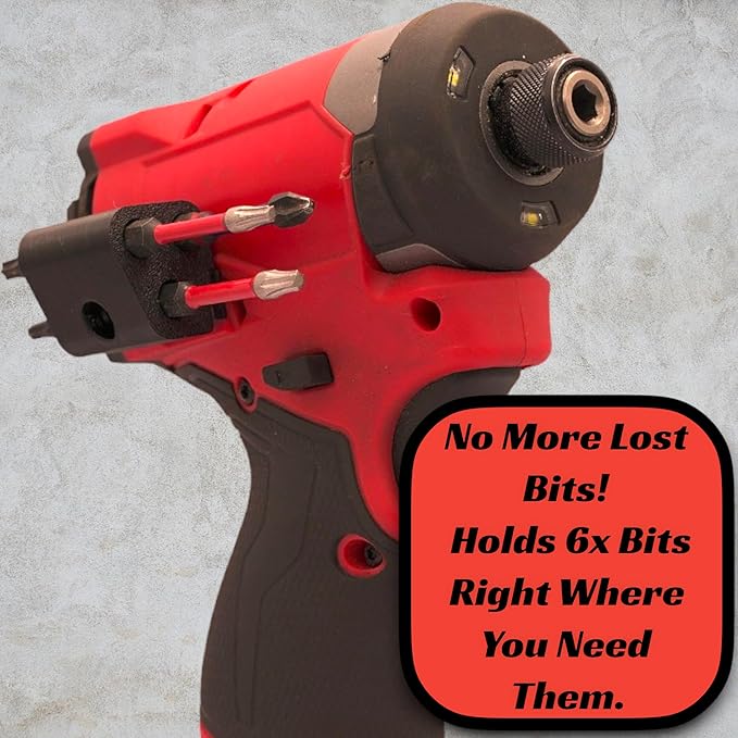 Drill Bit Holder - Milwaukee M12, Cordless Tools, Impact Drivers, Accessories, Replace Magnetic