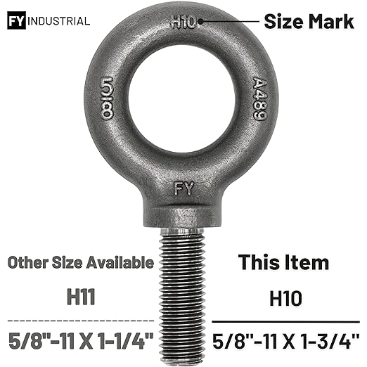 Lifting Shoulder Eye Bolt 5/8"-11 X 1-3/4"