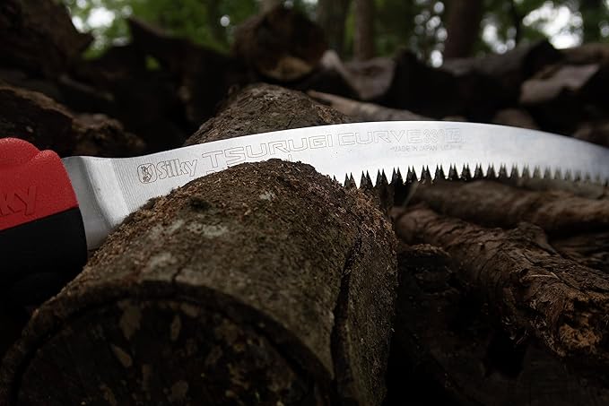 Silky Professional Series TSURUGI Curved Hand Saw 370mm Large Teeth (454-37)