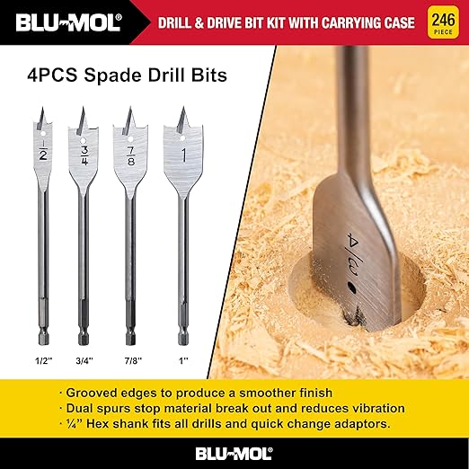 Disston E0100523 IMPACT DRILL DRIVE SET 246PC