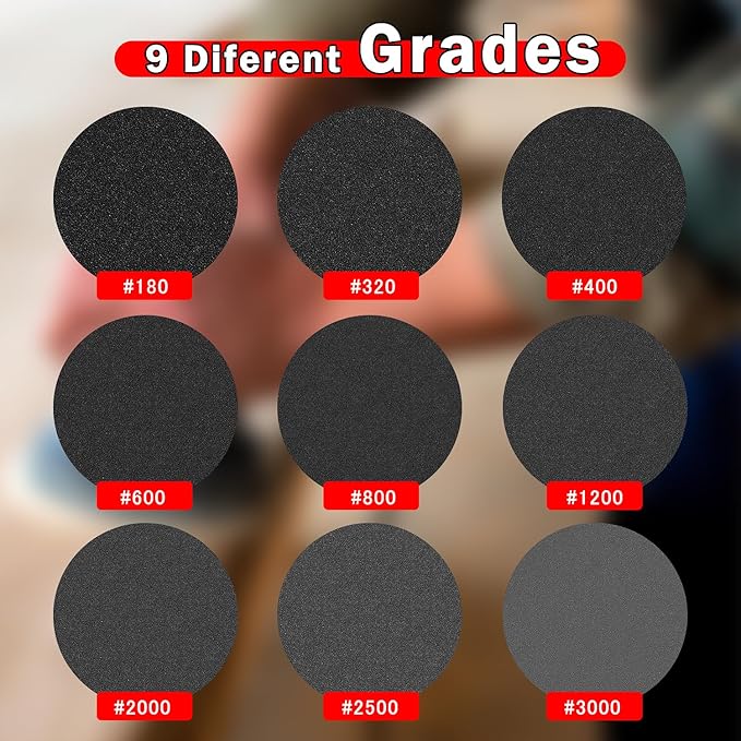 20PCS 3 x 4 Inch 2000 Grit Sanding Sponge, Ultra Fine Sanding Sponges Pads, Soft Foam Hand Sanding Block Dry Wet Sandpaper Blocks for Model Drywall Metal Wood Furniture Polishing
