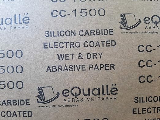 1500 Grit Sandpaper Sheets, 100-Pack, 9x11 in ??Bulk Ultra-Fine Sanding Large-Scale Woodworking, Drywall Sanding, Paint Prep, and Auto Detailing | Lijas 1500 para Acabado y Detallado Automotriz