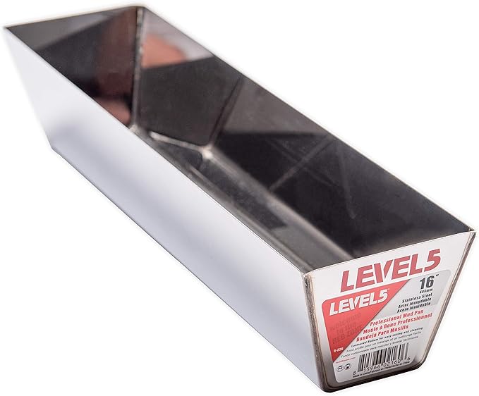 Taping Knife Set, Blue Steel - LEVEL5 | Pro-Grade | Sheetrock Gyprock Drywall Plasterboard | 5-605