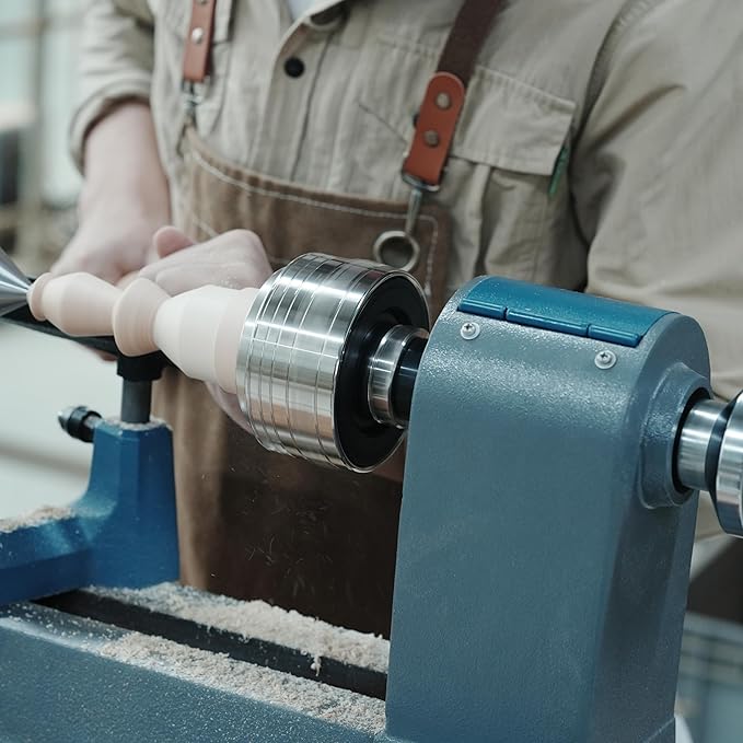 BMT-J6025 Spigot Step Jaws for Woodturning Lathe Chucks, Two different diameters cover a wide expansion range, Compatible with Super NOVA 2, G3.