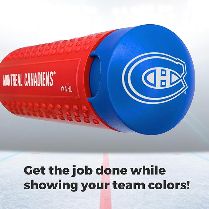 MEGAPRO짰 NHL짰 Team Edition Multi-bit Screwdriver | Officially Licensed NHL짰 Gear | Durable, Ergonomic, Pro-Grade Screwdriver (Montreal Canadiens짰)