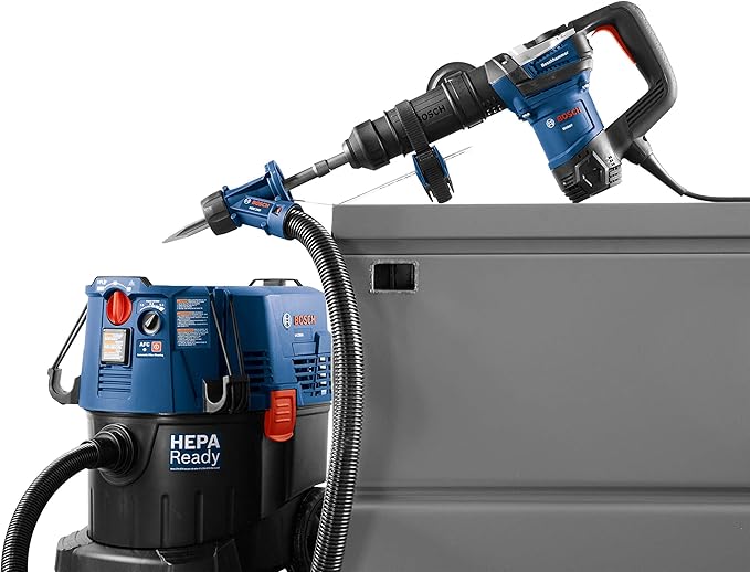 Bosch DH507 12-Pound 10-Amp Variable Speed SDS-Max Demolition Hammer, Blue
