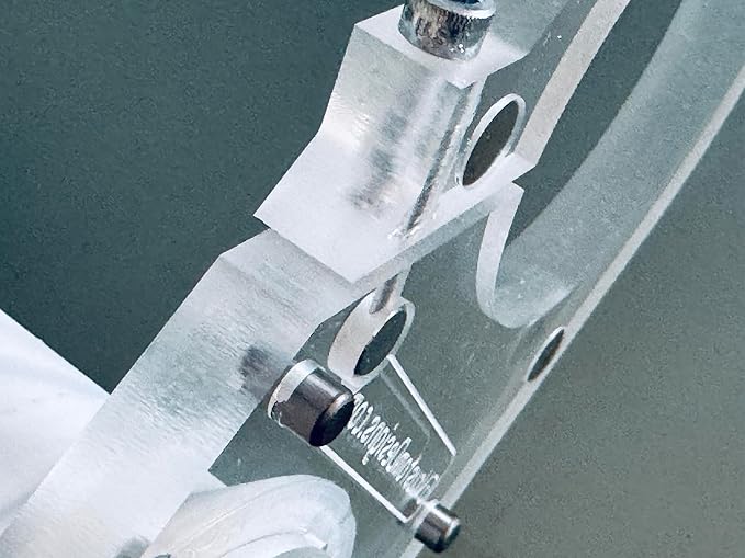 Generic Clear Dust Shoe for CNC Router Milling Machine Dust Boot Collector - 4"" vacuum port??(CUSTOM spindle/router dia.)