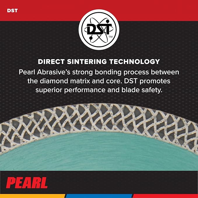 PEARL ABRASIVE CO. P4 Thin Mesh Turbo Porcelain Blade 7" 5/8"-DKO-7/8