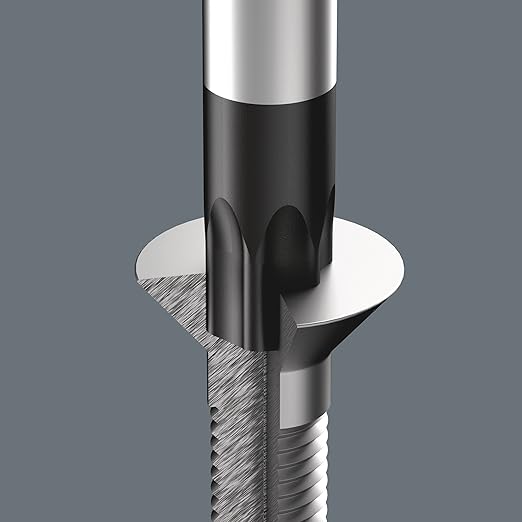 Wera 05028005001 Kraftform Plus 367 Torx Screwdriver, TX 10 Head, 3-1/8" Blade Length