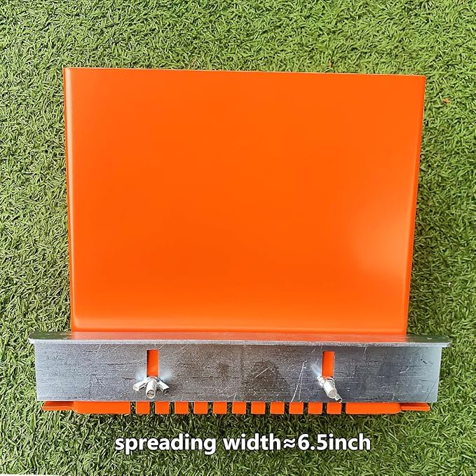 Artificial Turf Installation Tool Glue Applicator Glue Spreader for Spreading Glue on Turf Seam Tape (orange)