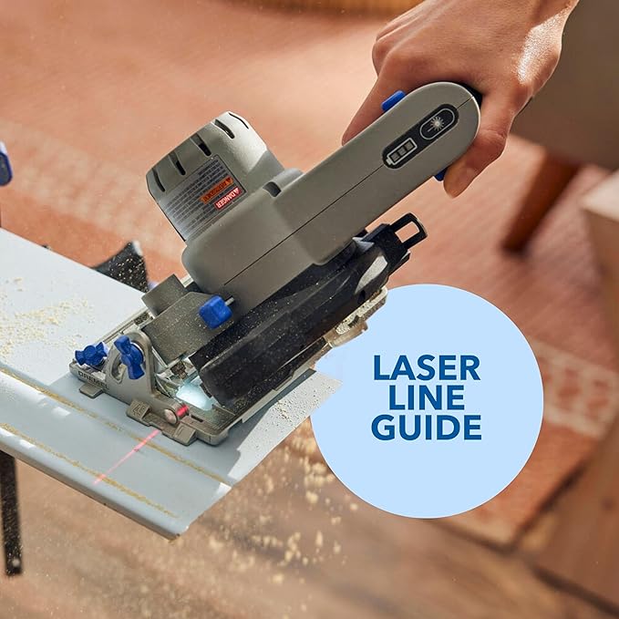 Dremel Blueprint 12V Brushless Compact Circular Saw with Integrated Laser Guide, Lithium-Ion Battery and Charger (CS12V-S1)