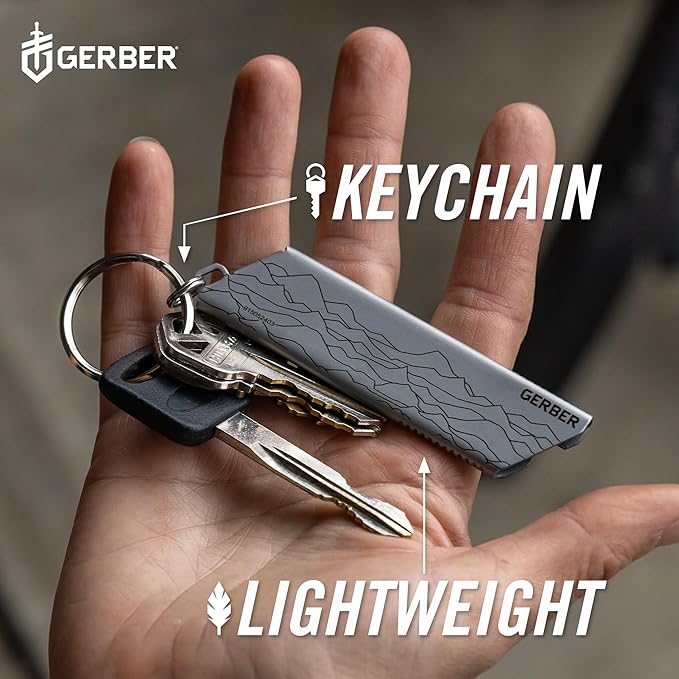 Gerber Gear EAB Utility Knife, Clips to Pocket or Keychain with Replaceable Razor Blade for Everyday Carry, EDC Gear with Box Cutter Retractable, Mini Black