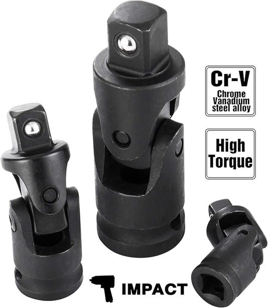 EPAuto Impact Universal Joint Set, Cr-V,3 Pieces
