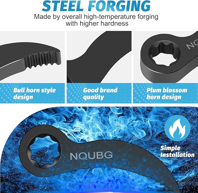 Pry bar wrench adapter竊똇alf Shaft Removal Car Repairing Tools 竊똇alf Shaft Removal Tool 竊똇igh quality Crowbar Adapter竊?025 Upgraded version1/2"pry bar wrench adaptor head竊똓atchet pry bar attachment (2)