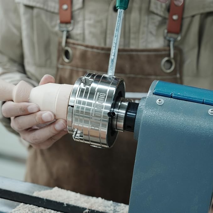 BMT-J6025 Spigot Step Jaws for Woodturning Lathe Chucks, Two different diameters cover a wide expansion range, Compatible with Super NOVA 2, G3.