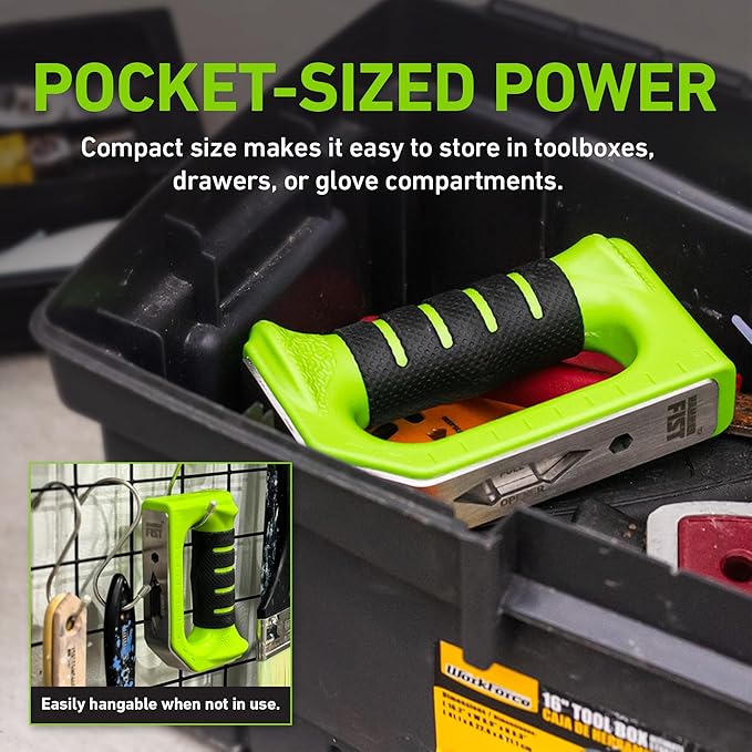 Hammer Fist Adaptive Multi Tool, Ergonomic & Lightweight Hammer with 3 Strike Angles, Built-in Hex Drive, Nail Puller, Bottle Opener & Ruler, Ideal for Tight Spaces, DIY Projects & Father?셲 Day Gifts
